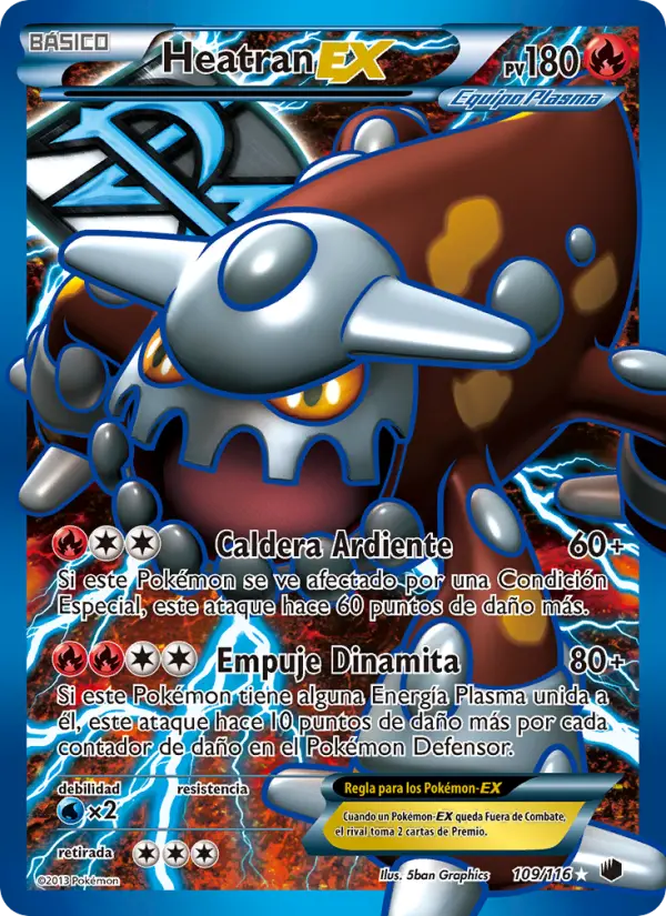 Heatran-EX #109