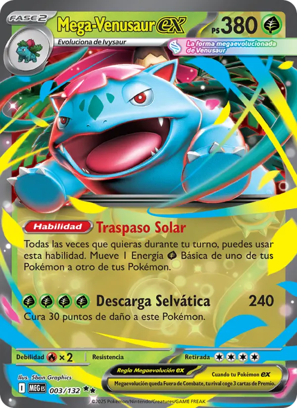 Mega Venusaur ex #003