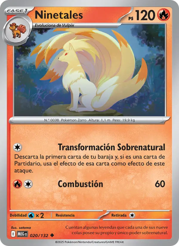 Ninetales #020