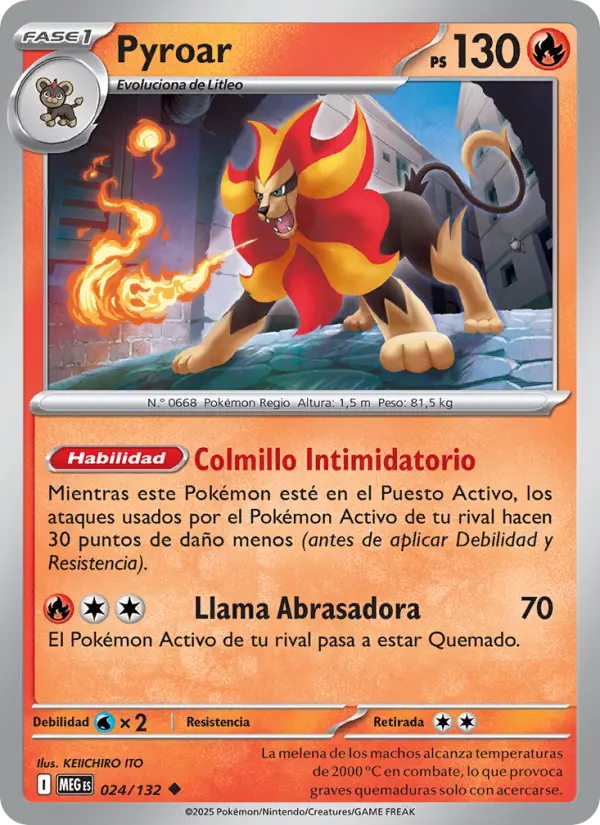 Pyroar #024