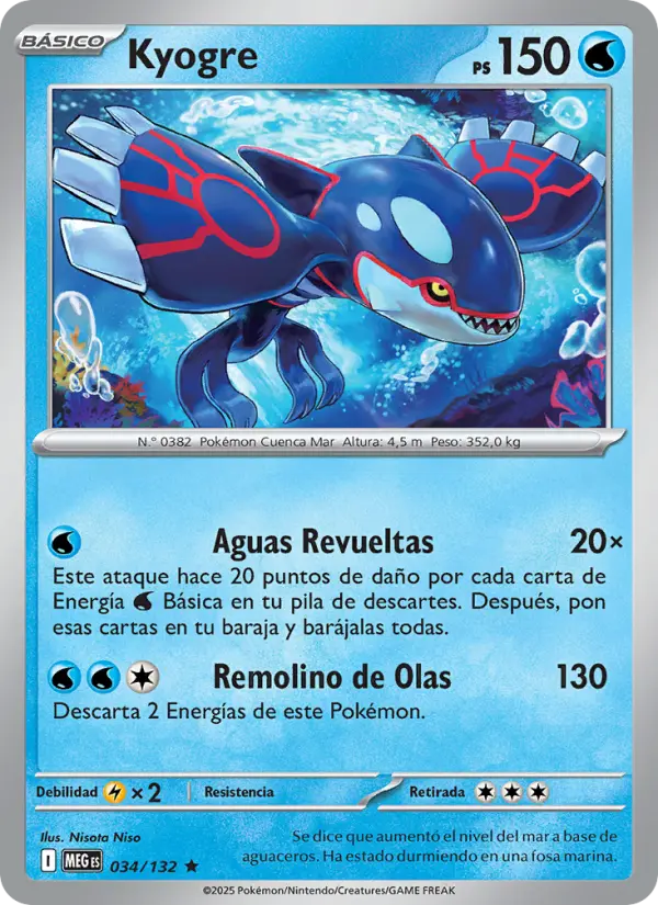 Kyogre #034
