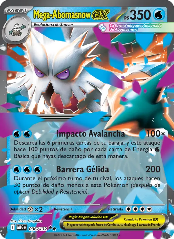 Mega Abomasnow ex #036