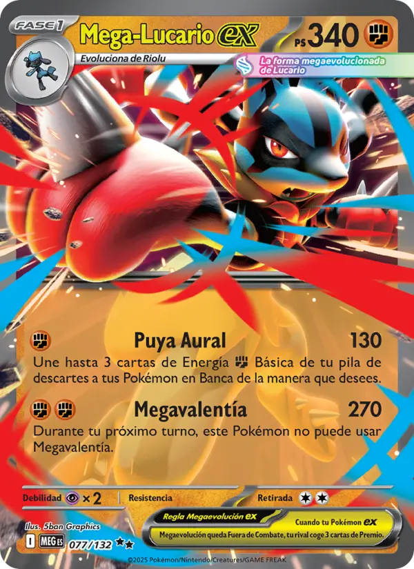 Mega-Lucario ex #077