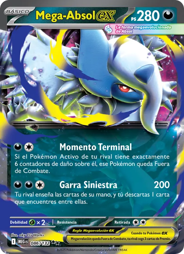 Mega Absol ex #086