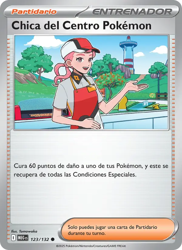 Chica del Centro Pokémon #123 — Megaevolución