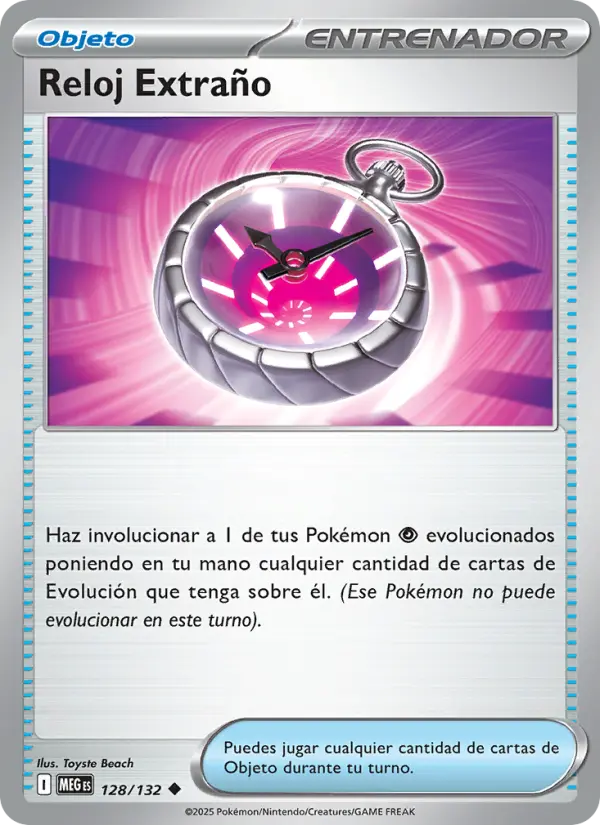 Reloj Extraño #128