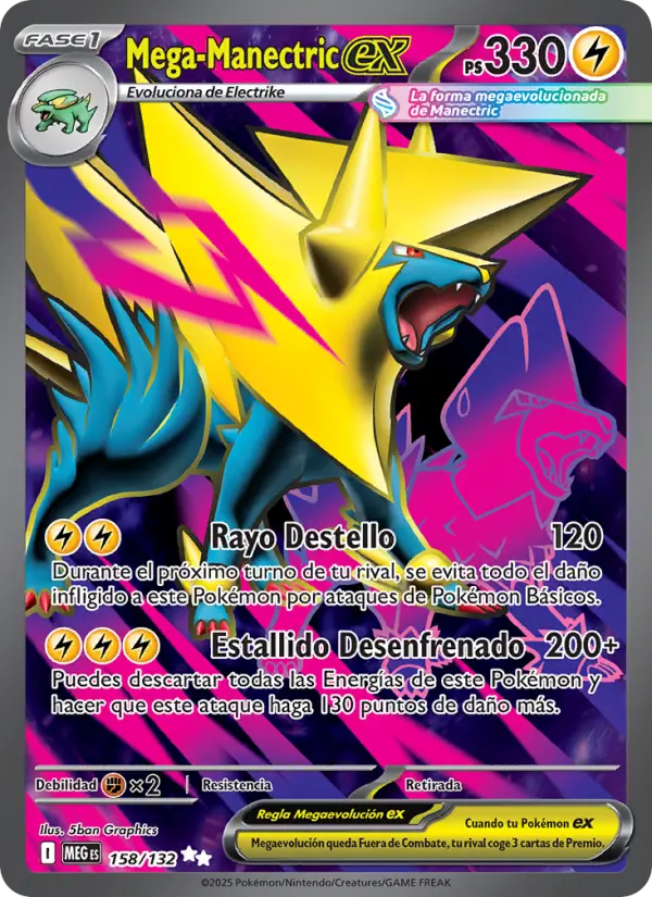 Mega Manectric ex #158