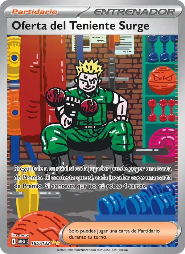 Oferta del Teniente Surge #185