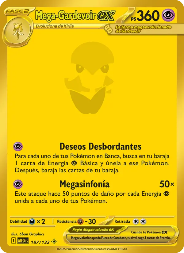 Mega-Gardevoir ex #187