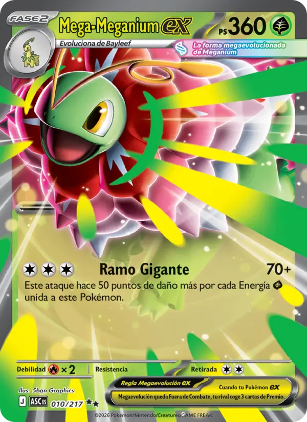 Mega-Meganium ex #010