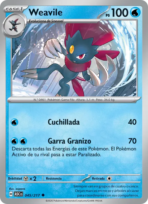 Weavile #045