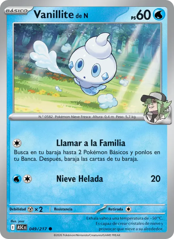 Vanillite de N #049 — Héroes Ascendentes