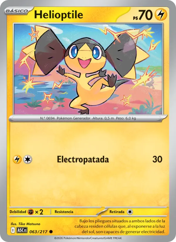 Helioptile #063