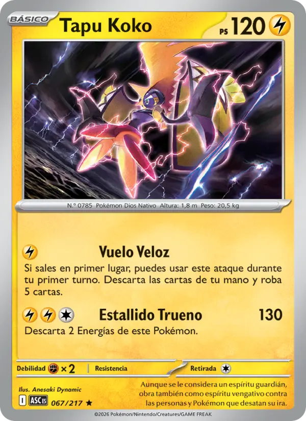 Tapu Koko #067