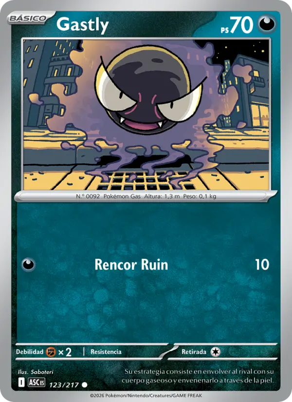 Gastly #123