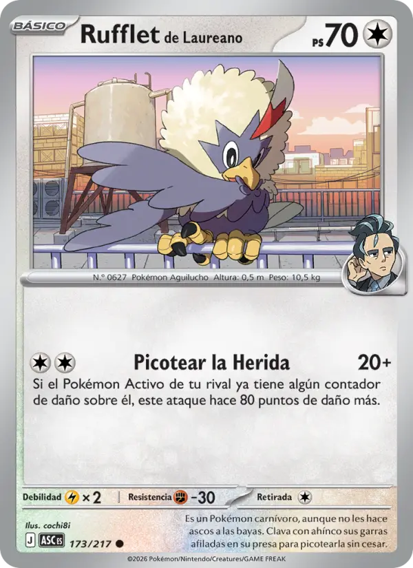 Rufflet de Laureano #173 — Héroes Ascendentes