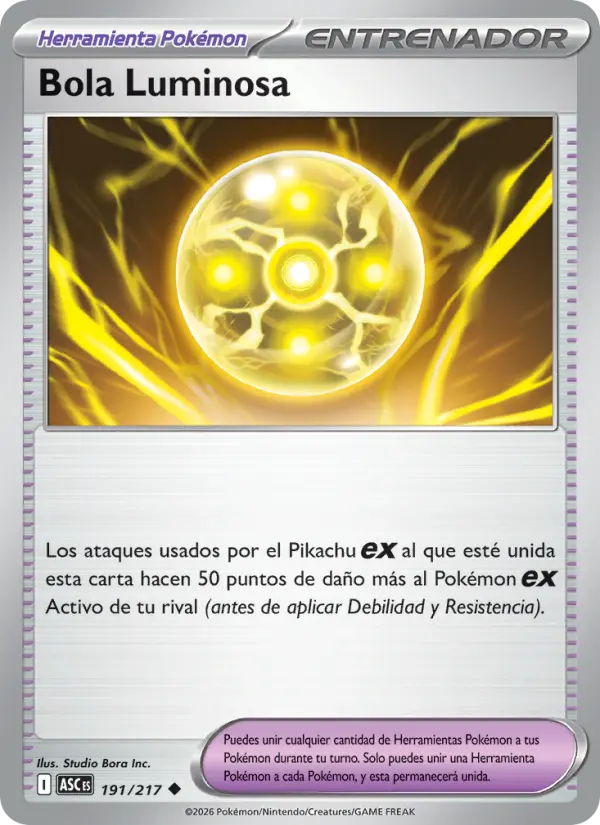 Bola Luminosa #191 — Héroes Ascendentes (Reverse Holo)