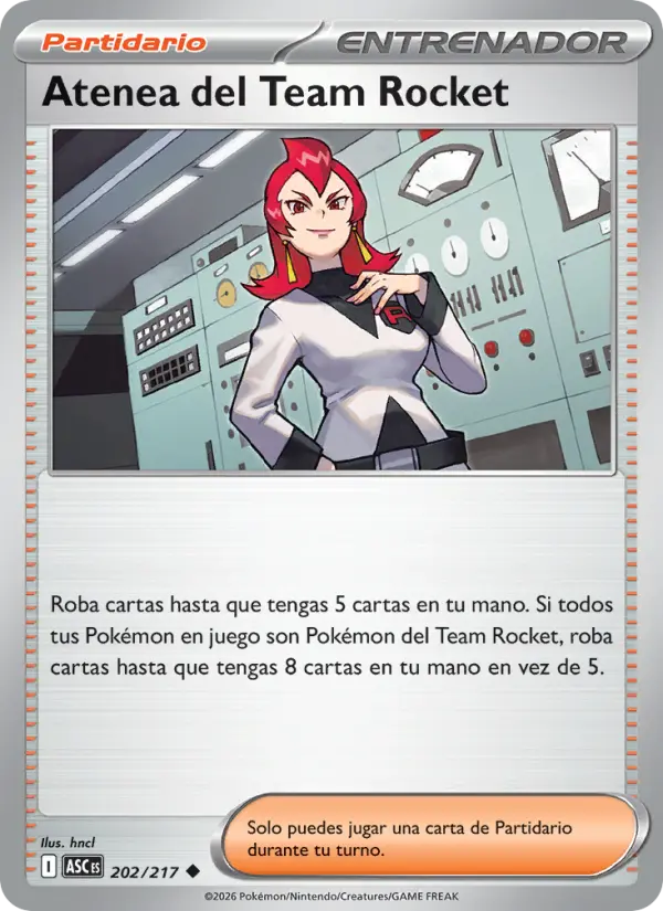Atenea del Team Rocket #202 — Héroes Ascendentes