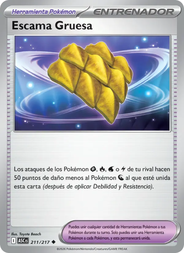Escama Gruesa #211 — Héroes Ascendentes (Reverse Holo)