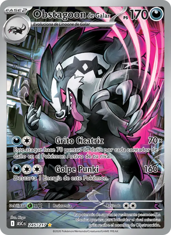 Obstagoon de Galar #245