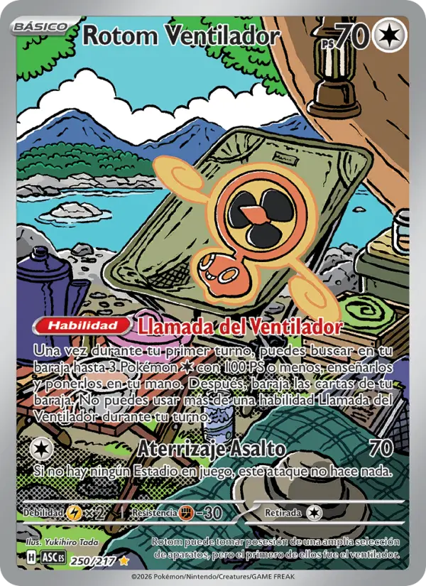 Rotom Ventilador #250