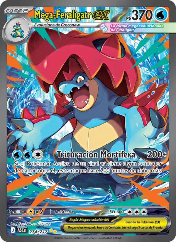 Mega-Feraligatr ex #274