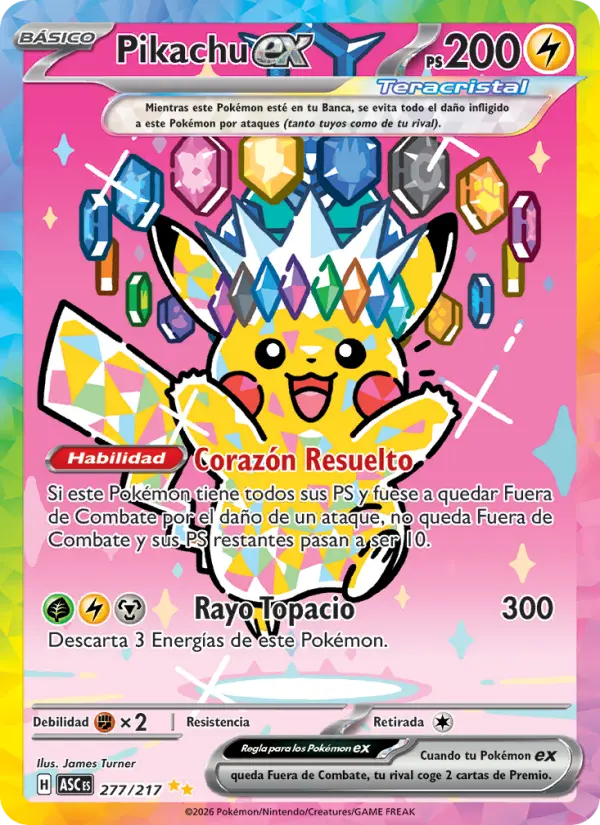 Pikachu ex #277