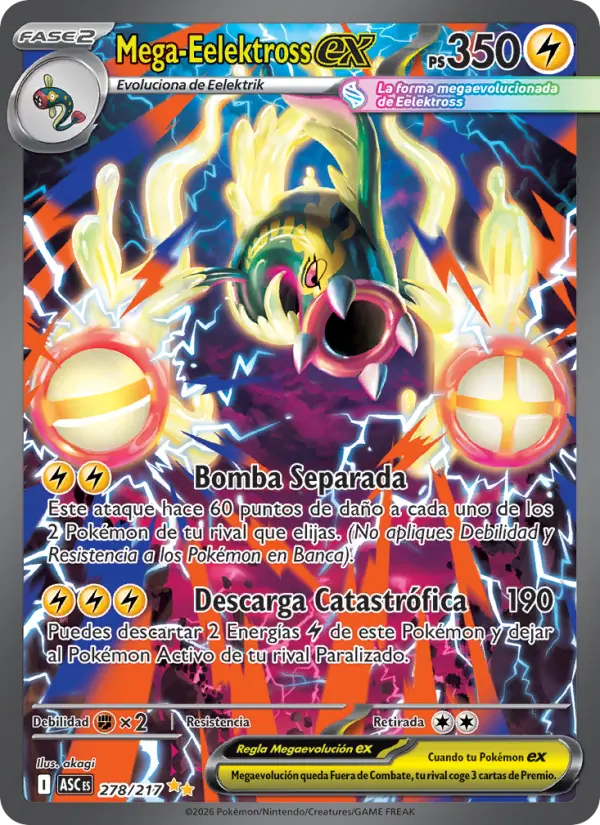 Mega-Eelektross ex #278