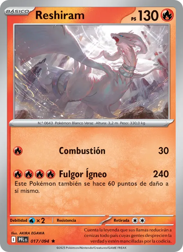 Reshiram #017