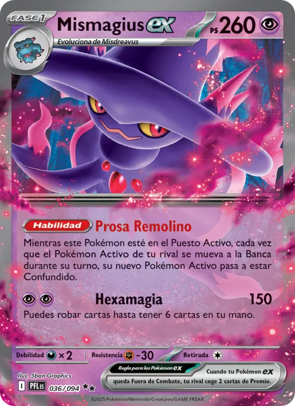 Mismagius ex #036