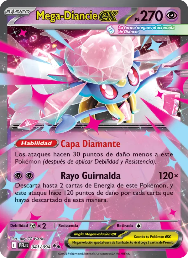 Mega-Diancie ex #041