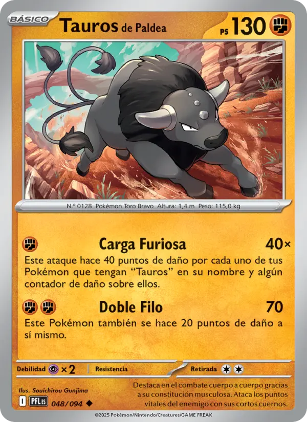 Tauros de Paldea #048
