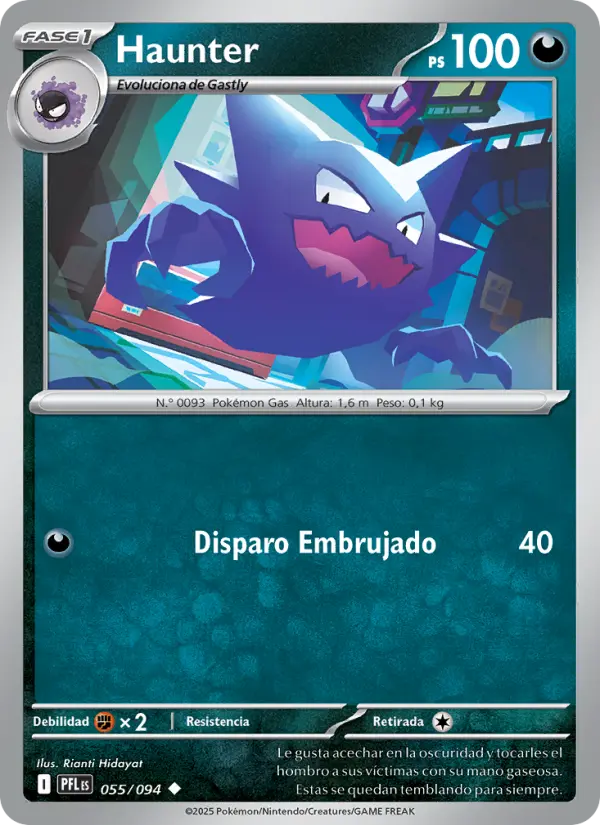 Haunter #055 — Fuegos Fantasmales