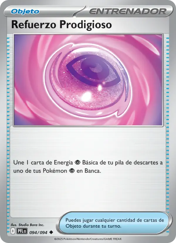 Refuerzo Prodigioso #094 — Fuegos Fantasmales (Reverse Holo)