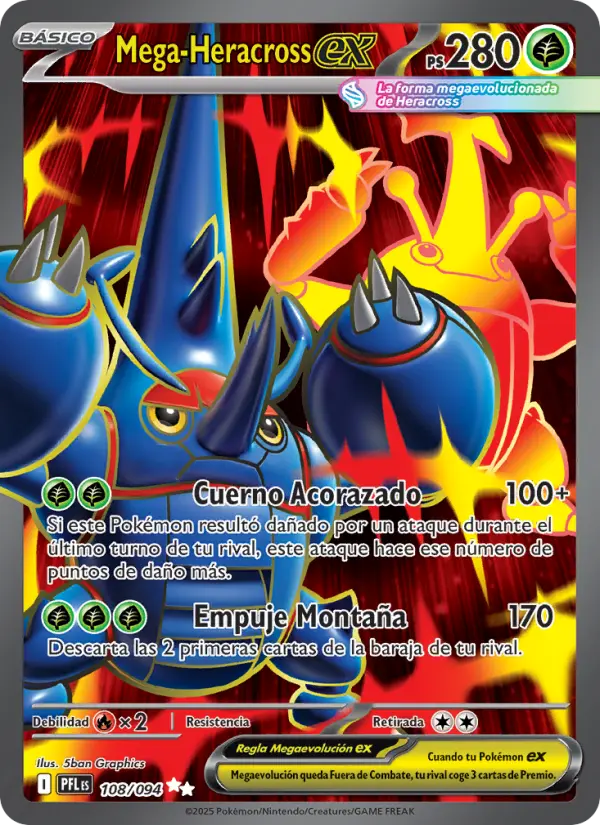 Mega-Heracross ex #108