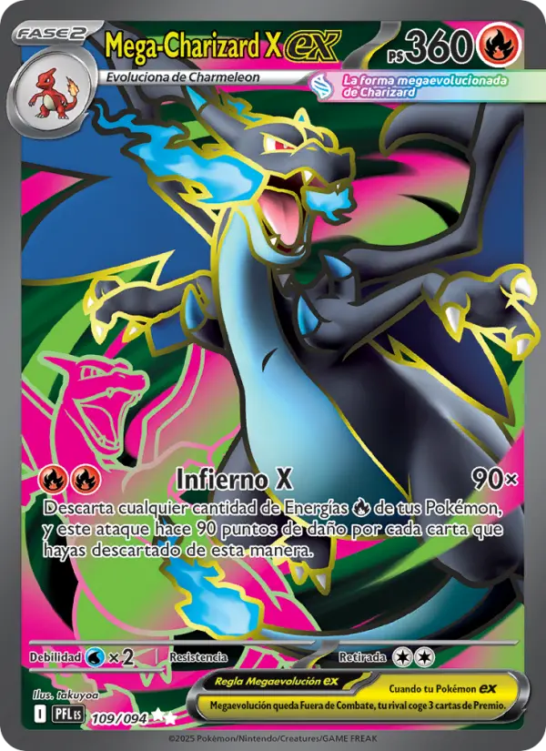 Mega-Charizard X ex #109