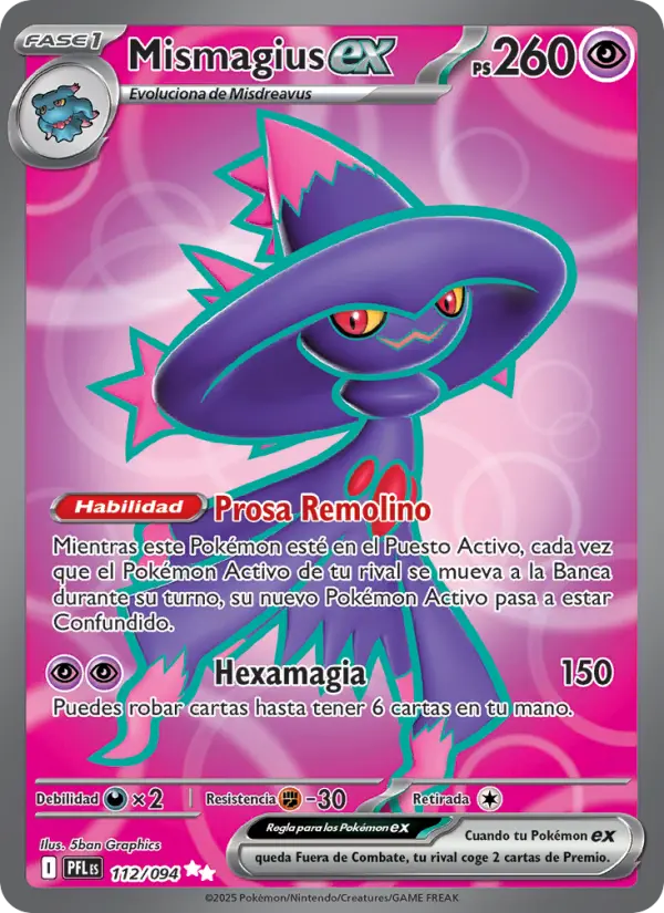 Mismagius ex #112 — Fuegos Fantasmales