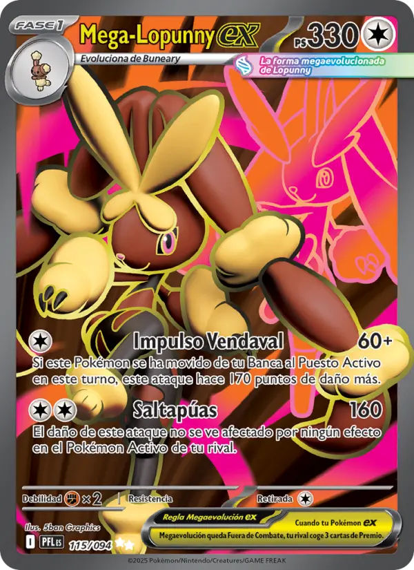 Mega-Lopunny ex #115