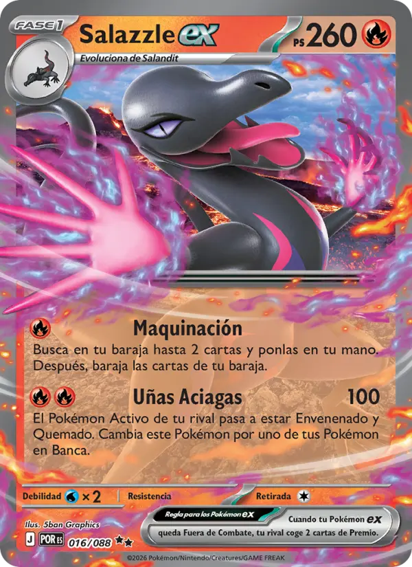 Salazzle ex #016