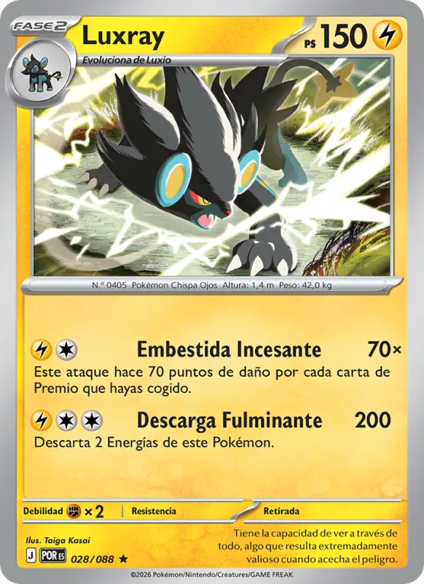Luxray #028
