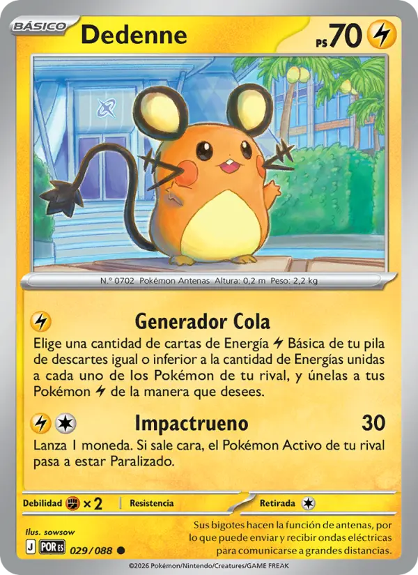Dedenne #029