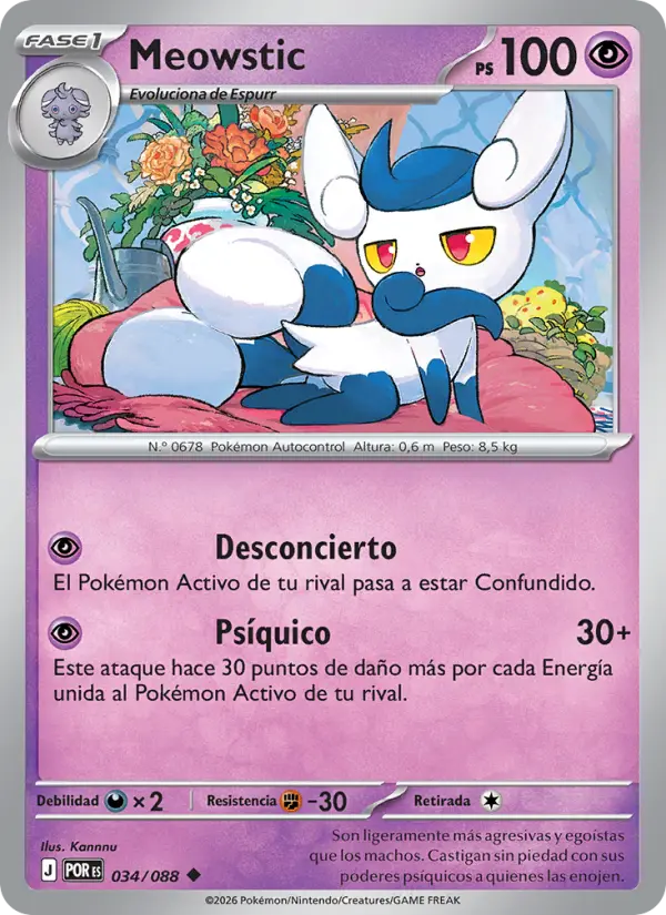 Meowstic #034