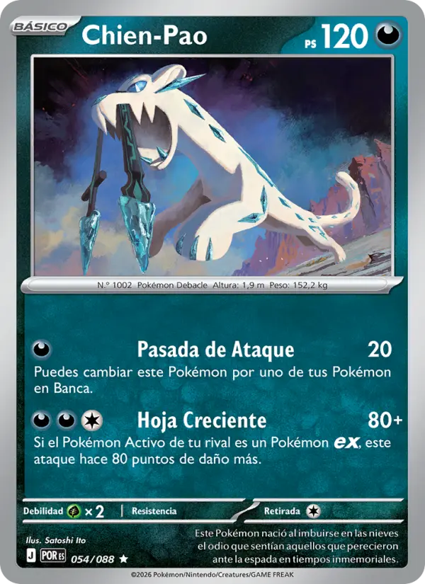 Chien-Pao #054 — Equilibrio Perfecto (Reverse Holo)