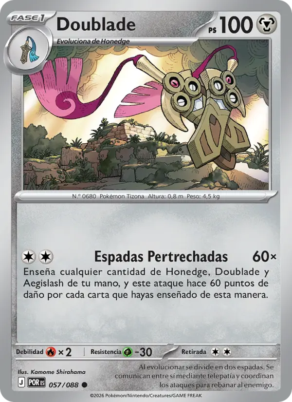 Doublade #057