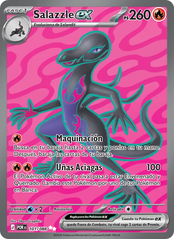 Salazzle ex #101