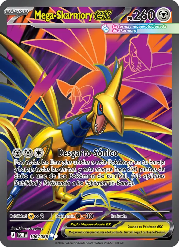 Mega-Skarmory ex #106