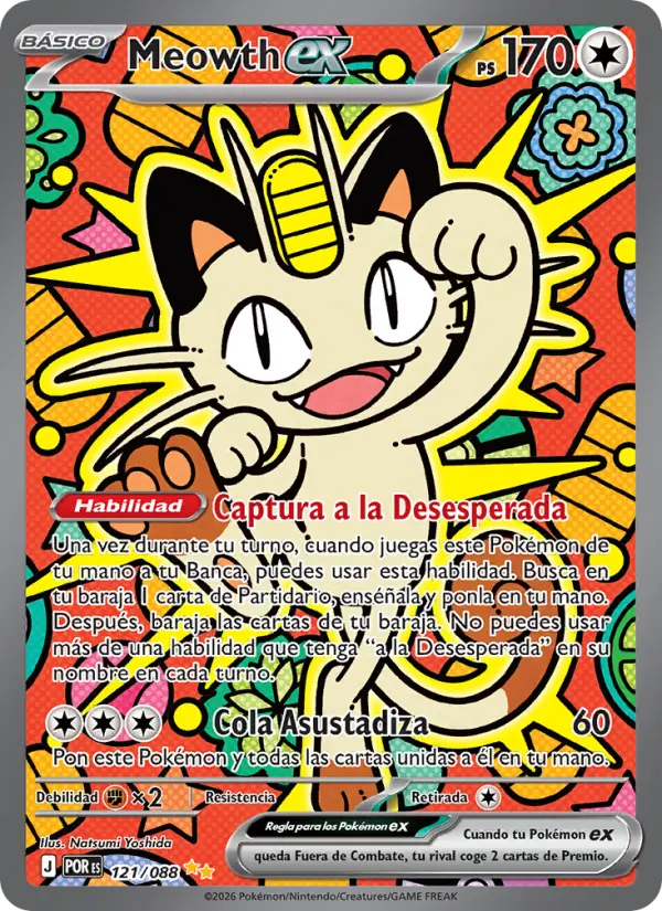 Meowth ex #121