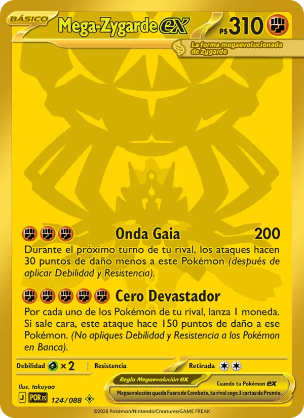 Mega-Zygarde ex #124