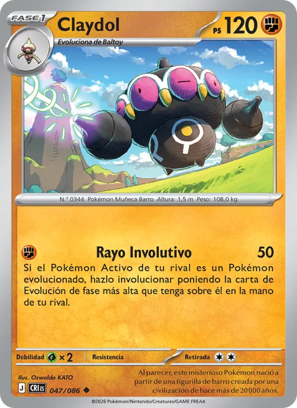 Claydol #047