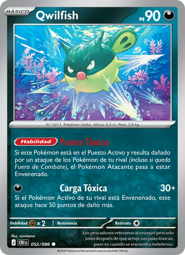Qwilfish #052